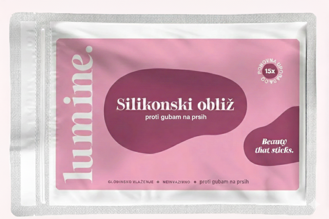 Silikónová náplasť proti vráskam na dekolte