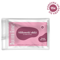 Silikónová náplasť na vrásky na čele