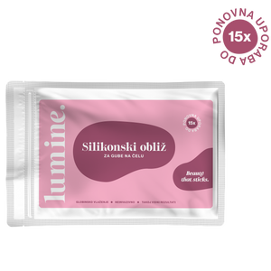 Silikónová náplasť na vrásky na čele