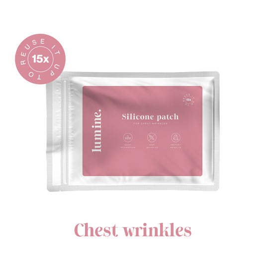 Silikónová náplasť proti vráskam na dekolte