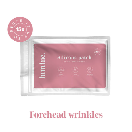 Silikónová náplasť na vrásky na čele